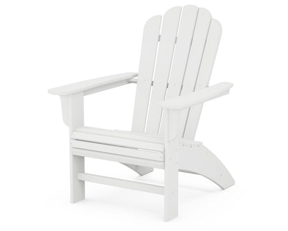 Country Living Cottage Curveback Adirondack Chair in White