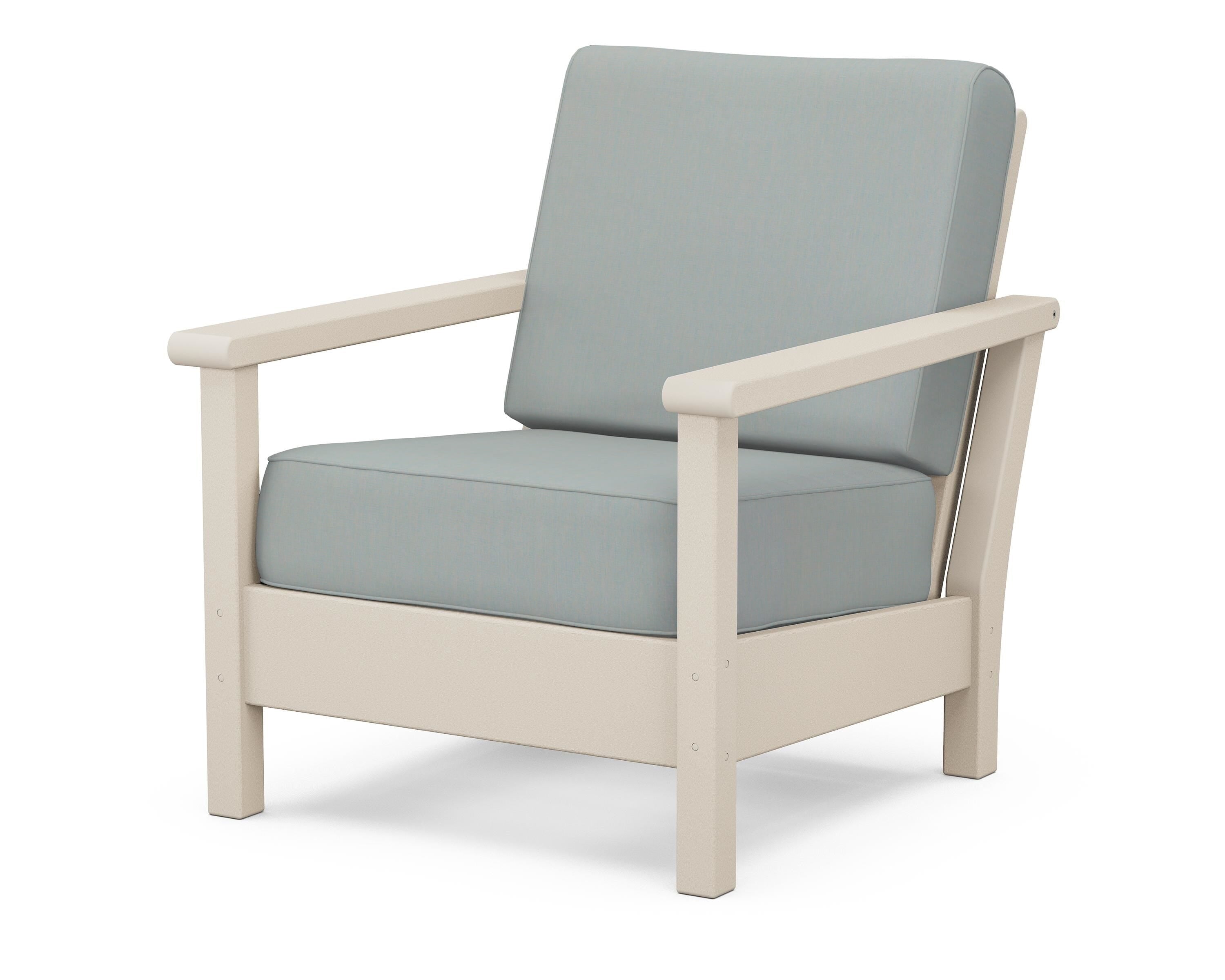 POLYWOOD® Harbour Deep Seating Chair in Sand / Spa