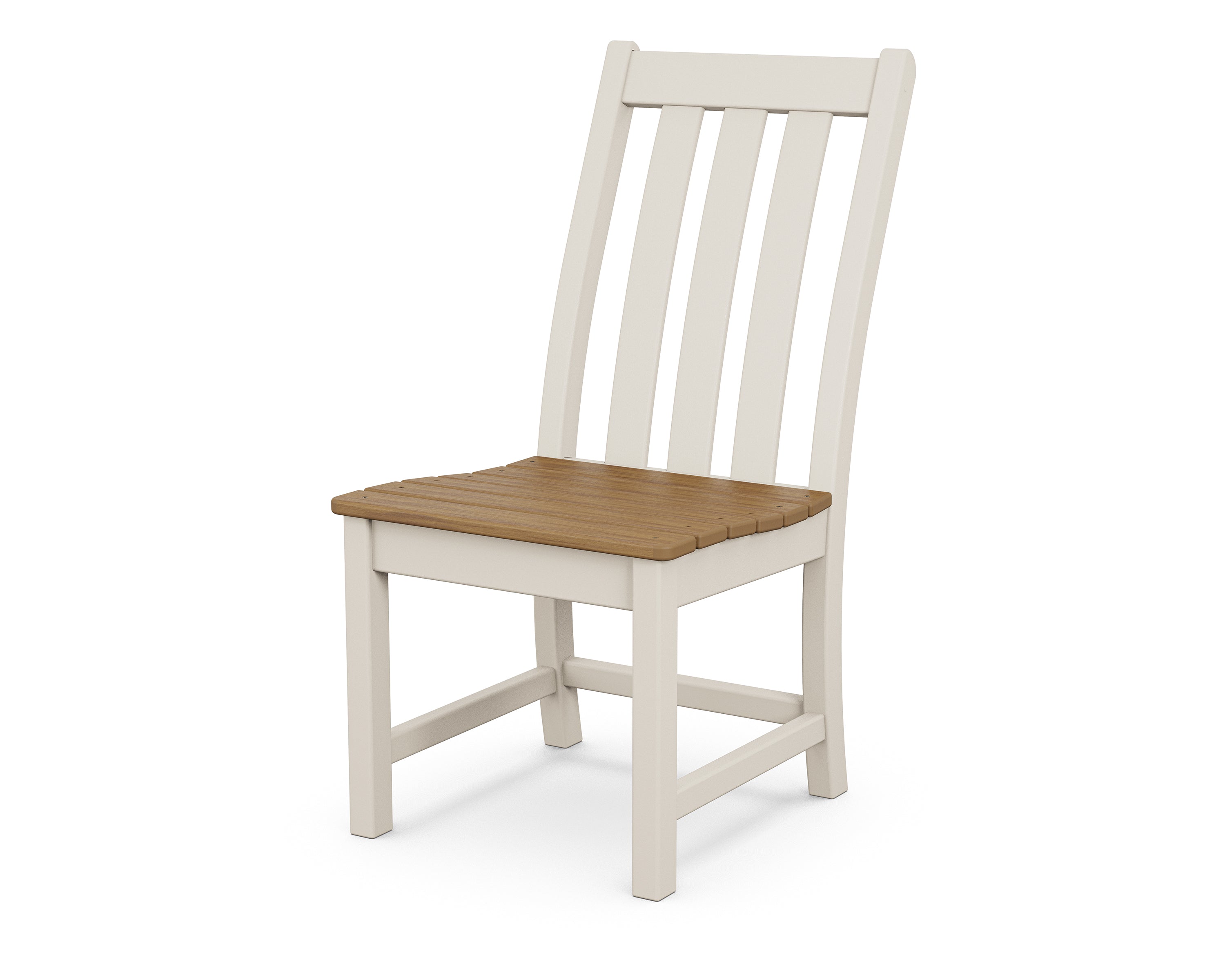 POLYWOOD® Vineyard Dining Side Chair in Sand / Natural