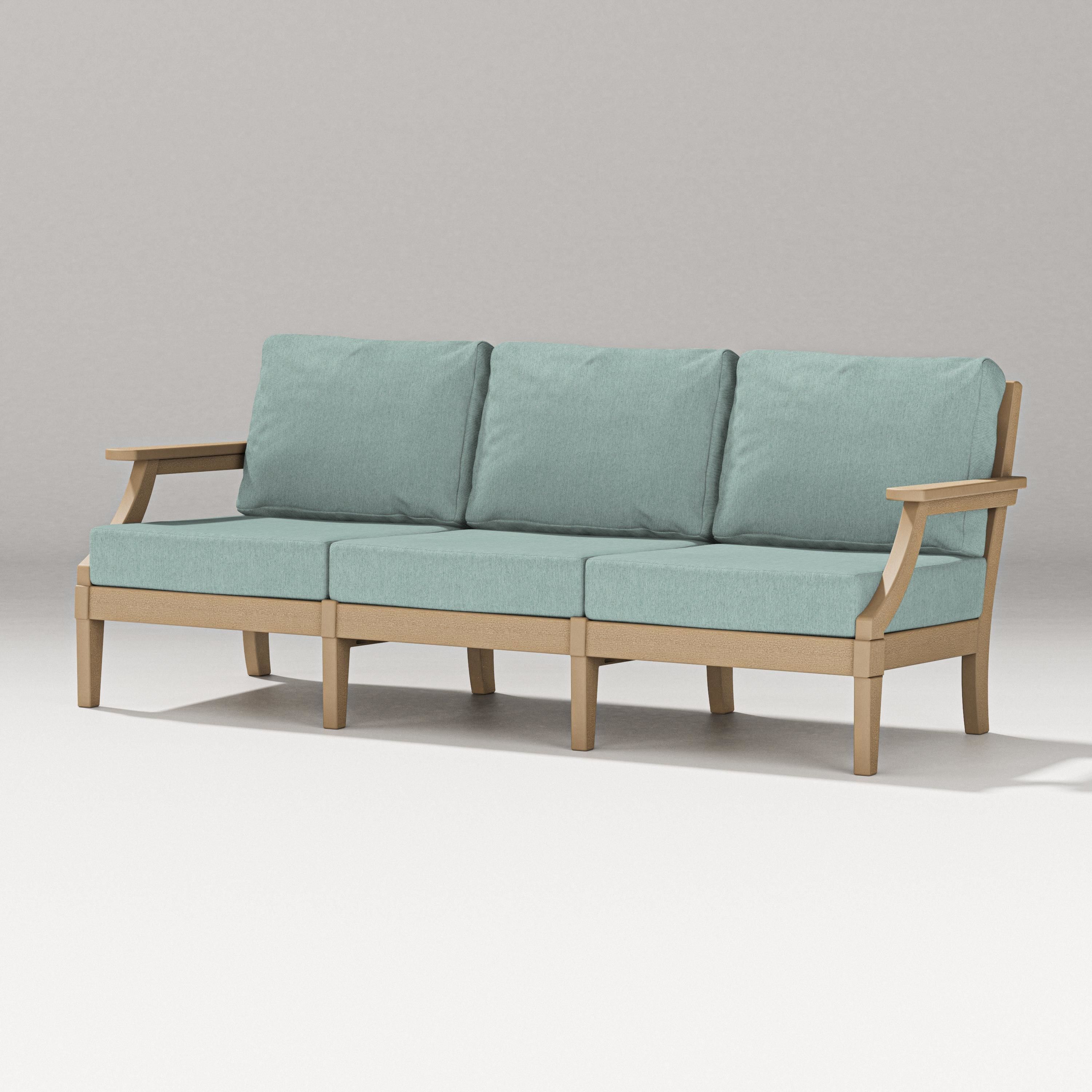 PW Designer Series Estate Sofa in Vintage Sahara / Glacier Spa