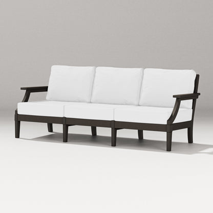PW Designer Series Estate Sofa in Vintage Coffee / Natural