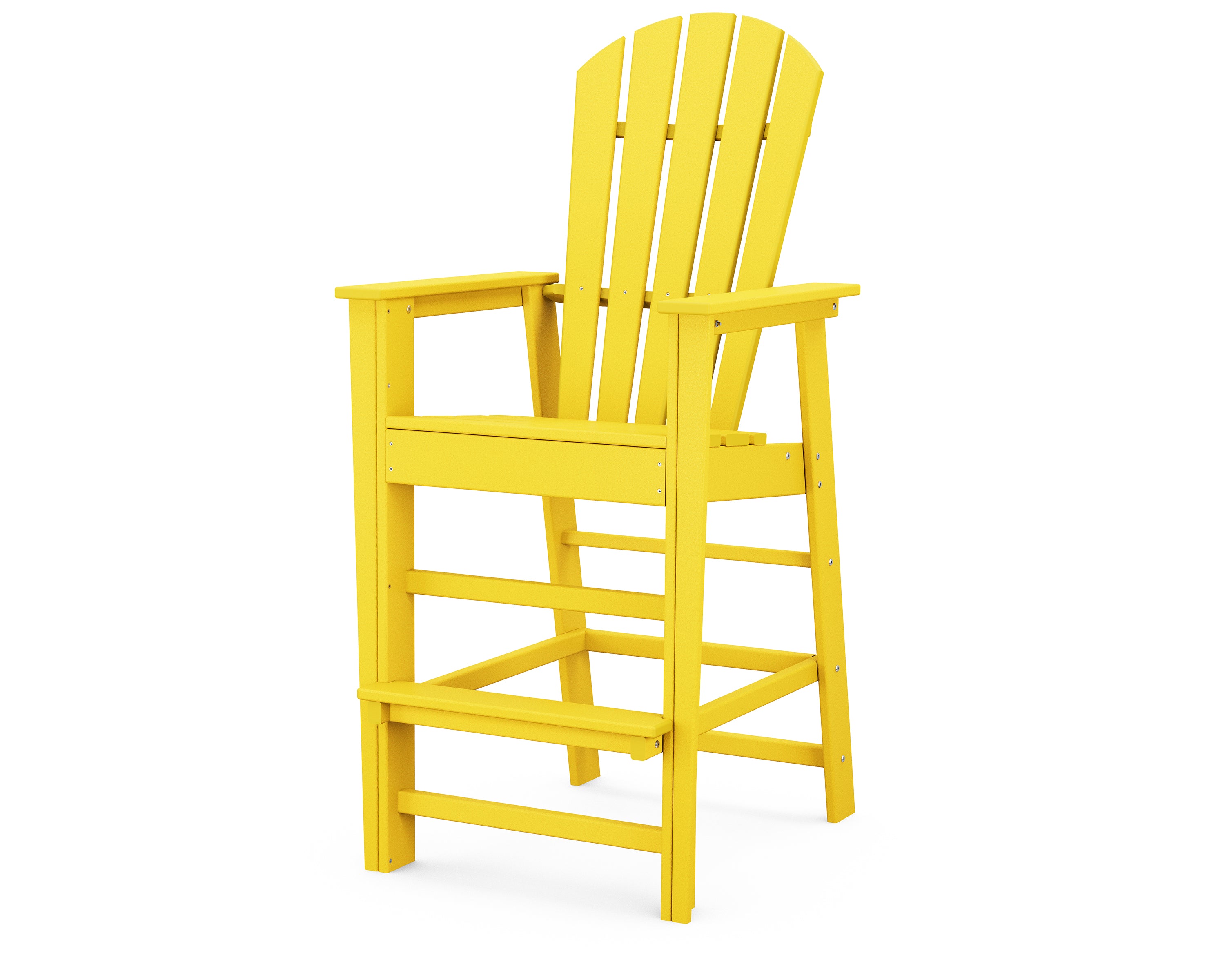 POLYWOOD® South Beach Bar Chair in Lemon