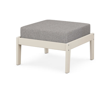 Unbranded Deep Seating Ottoman in Sand / Grey Mist