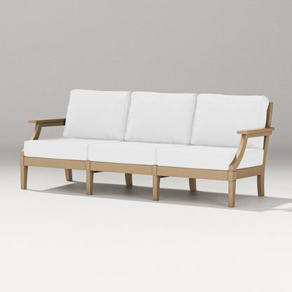 PW Designer Series Estate Sofa in Vintage Sahara / Natural