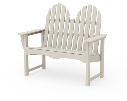 POLYWOOD® Classic Adirondack 48" Bench in Sand