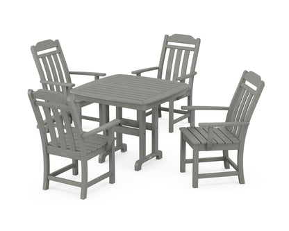 Country Living Cottage 5-Piece Dining Set in Slate Grey
