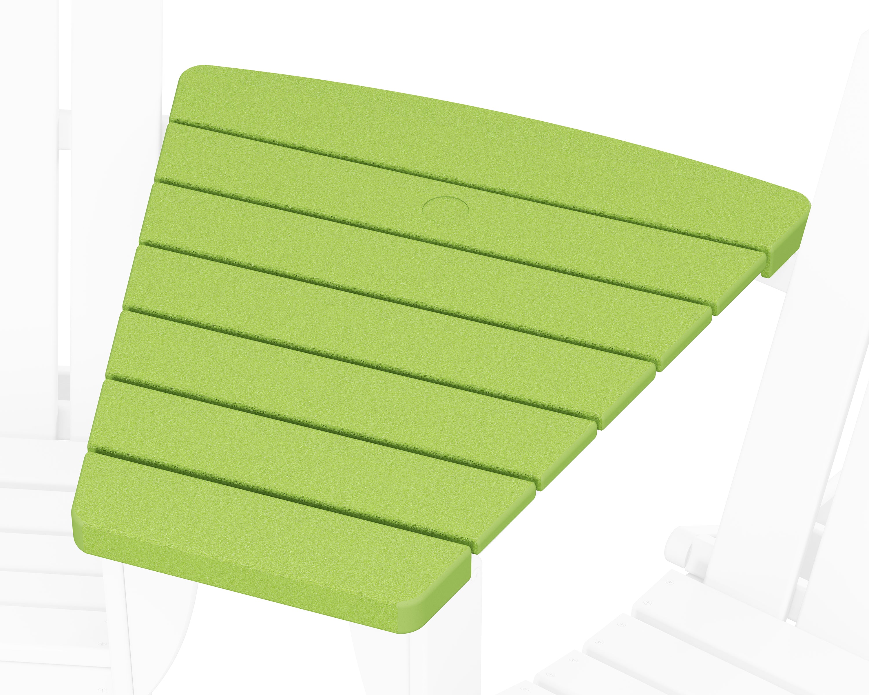 POLYWOOD® Classic Series Angled Adirondack Connecting Table in Lime