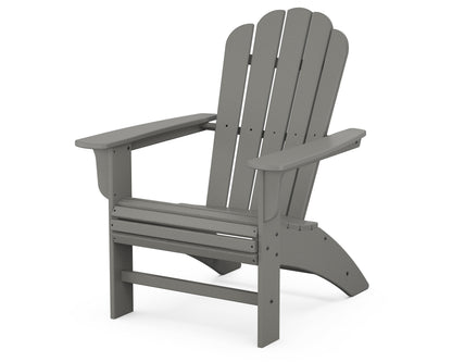 Country Living Cottage Curveback Adirondack Chair in Slate Grey