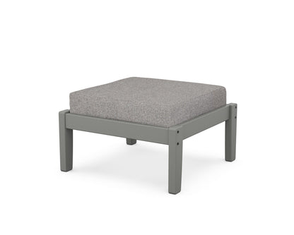 Unbranded Deep Seating Ottoman in Slate Grey / Grey Mist