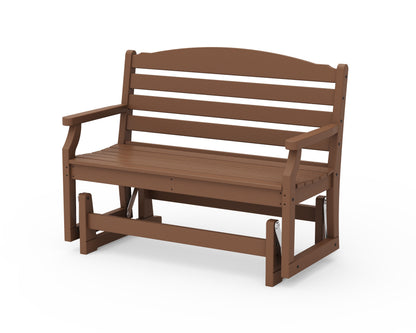 POLYWOOD® Savannah 48" Glider in Teak