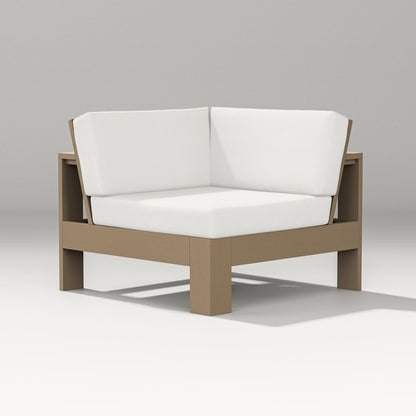 PW Designer Series Latitude Modular Corner Chair in Vintage Sahara / Natural Linen