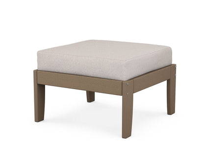 Unbranded Modular Ottoman - Classic in Vintage Sahara / Dune Burlap