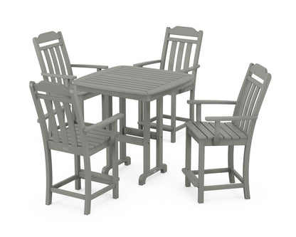 Country Living Cottage 5-Piece Counter Set in Slate Grey