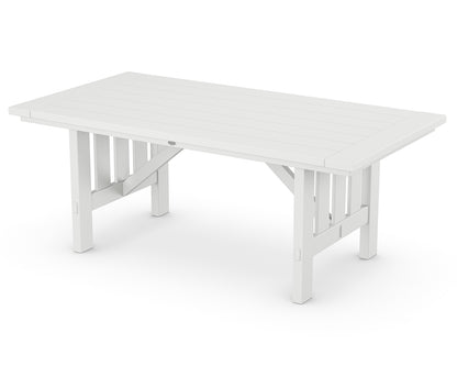POLYWOOD® Mission 39" x 75" Dining Table in White