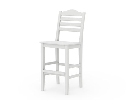 Draper James™ by  POLYWOOD® Savannah Bar Side Chair in White