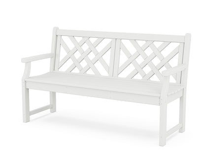 Country Living Wovendale 60" Bench in White