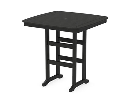 POLYWOOD® Nautical 44" Bar Table in Black