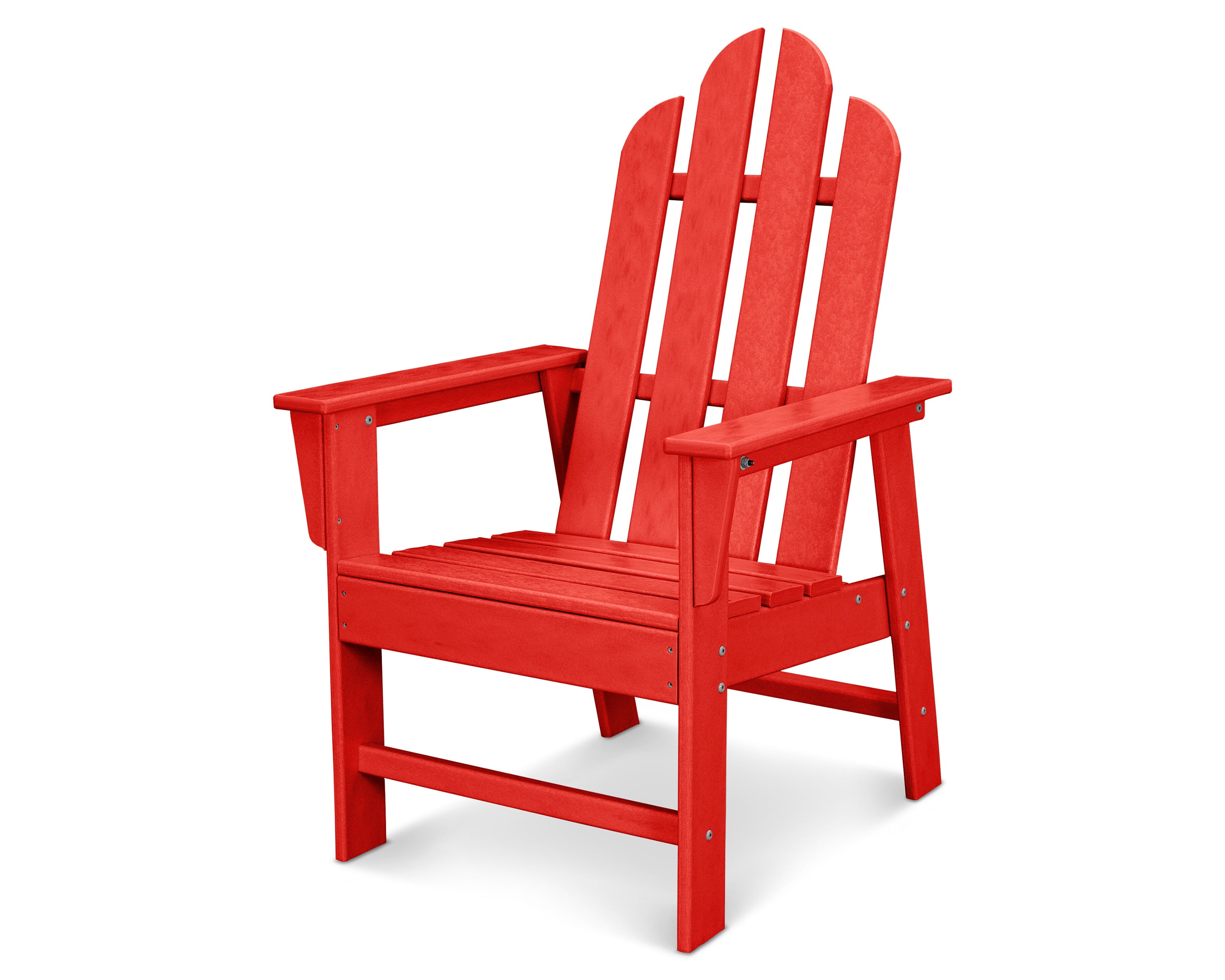 POLYWOOD® Long Island Dining Chair in Sunset Red