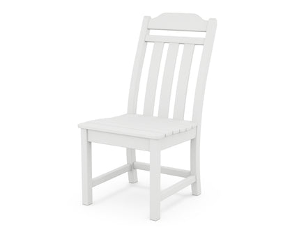 Country Living Cottage Dining Side Chair in White