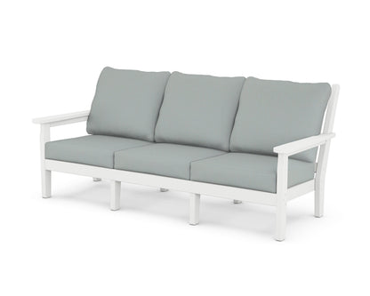 Chippendale Deep Seating Sofa - White