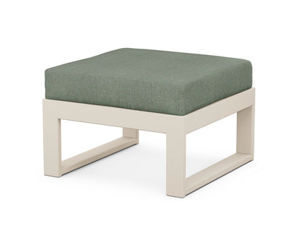 Unbranded Modular Ottoman - Modern in Sand / Cast Sage