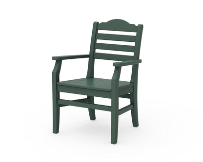 POLYWOOD® Savannah Dining Arm Chair in Green