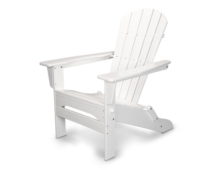 POLYWOOD® Palm Coast Folding Adirondack in White