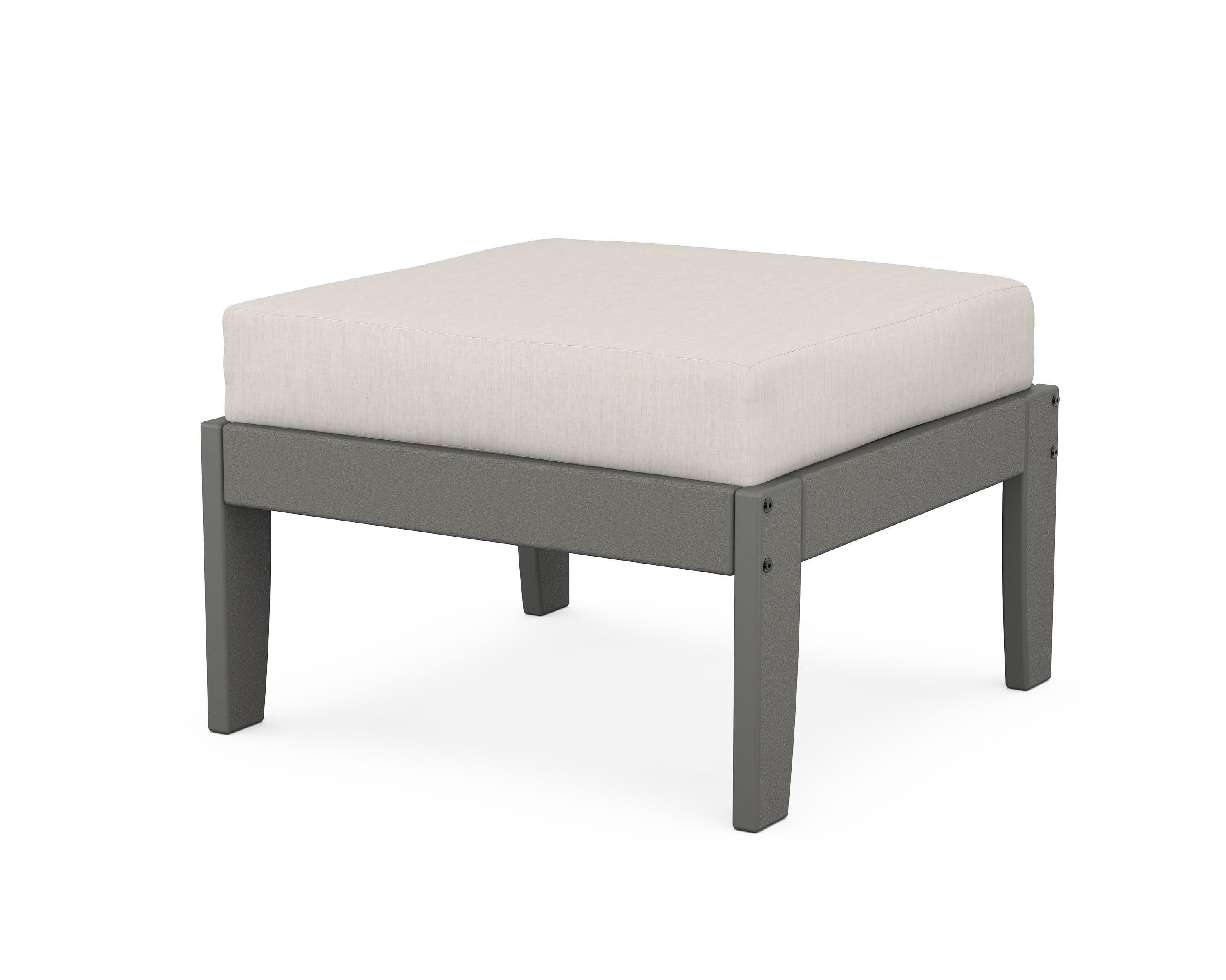 Unbranded Modular Ottoman - Classic in Slate Grey / Cast Ash