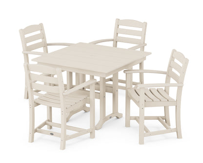 POLYWOOD® La Casa Café 5-Piece Farmhouse Dining Set in Sand