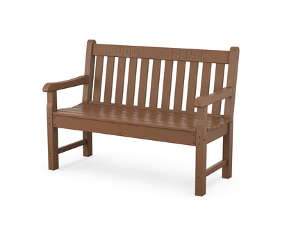 POLYWOOD® 48" Buddy Bench in Teak