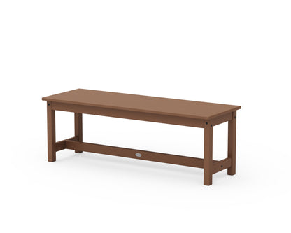 POLYWOOD® 48" Planter Bench in Teak