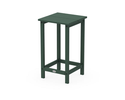 POLYWOOD® Studio Square Counter Side Table in Green