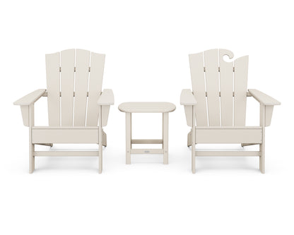 POLYWOOD® Wave Collection 3-Piece Set in Sand
