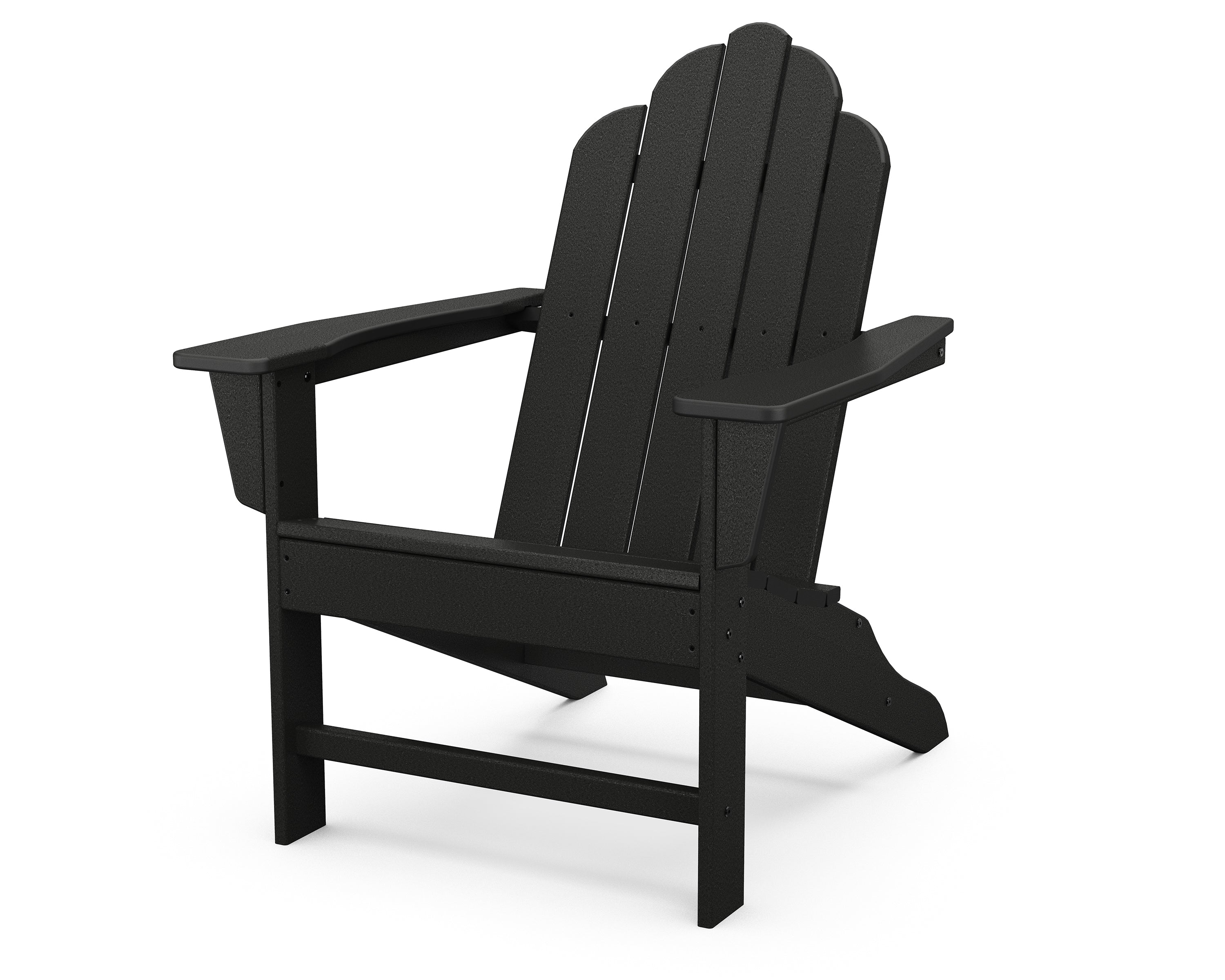 POLYWOOD® Long Island Adirondack in Black