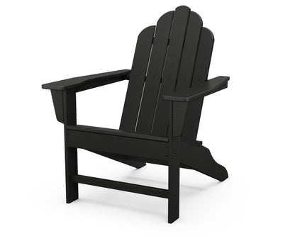 POLYWOOD® Long Island Adirondack in Black