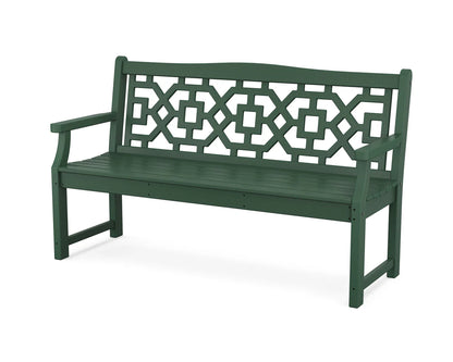 Chinoiserie 60" Garden Bench