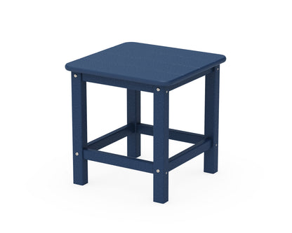 POLYWOOD® Seashell 18" Side Table in Navy