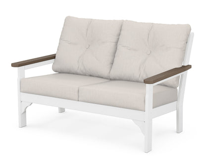 Vineyard Deep Seating Loveseat - White