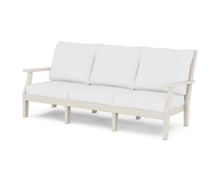 Country Living Wovendale Deep Seating Sofa in Sand / Natural