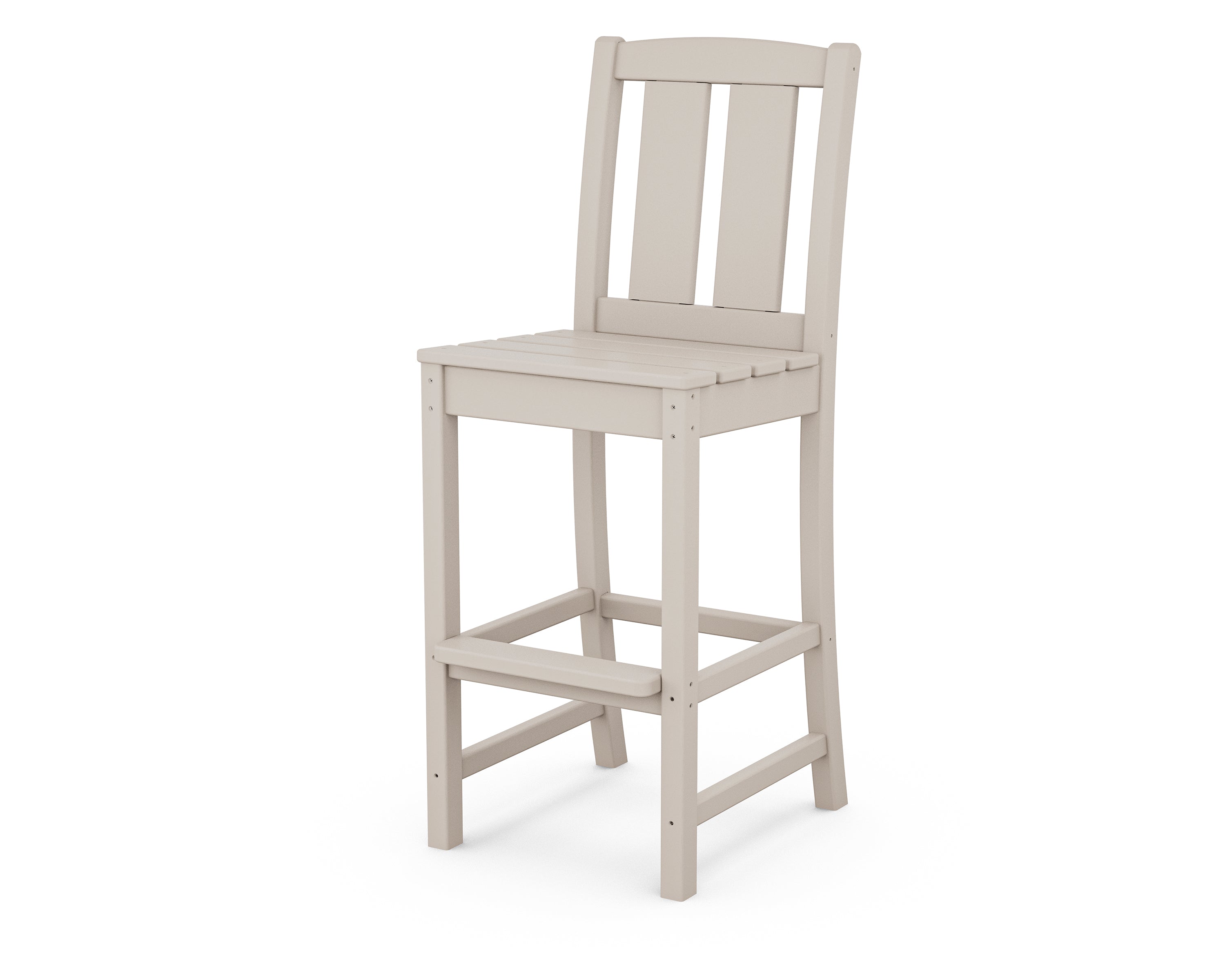 POLYWOOD® Mission Bar Side Chair in Sand