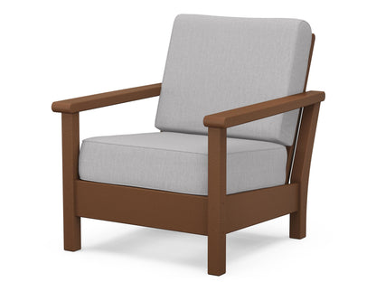 POLYWOOD® Harbour Deep Seating Chair in Teak / Granite