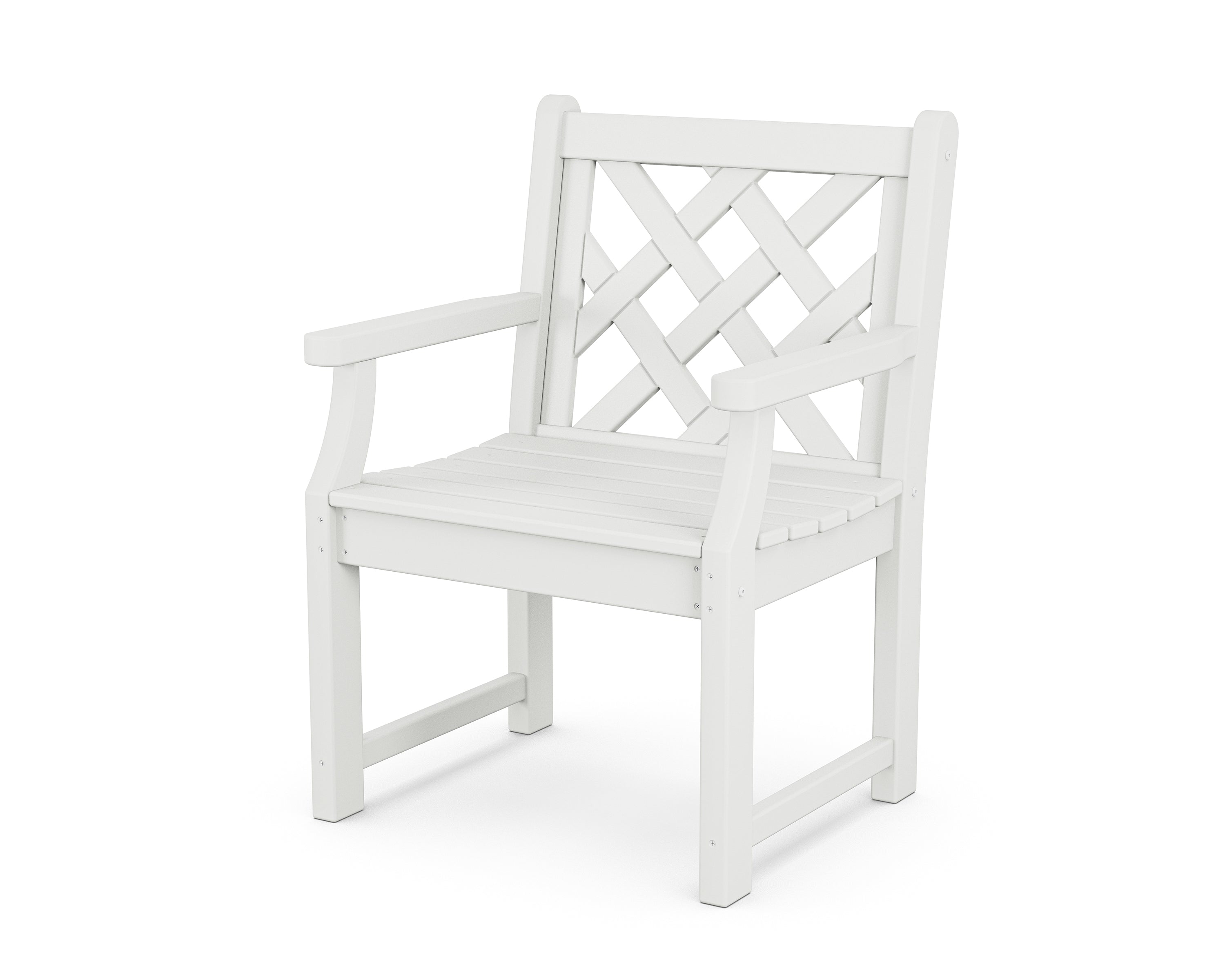 Country Living Wovendale Garden Arm Chair in White