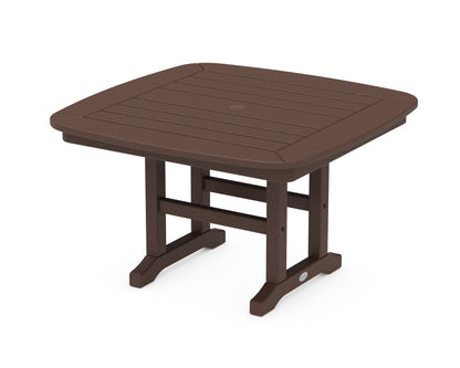 POLYWOOD® Nautical 31" Conversation Table in Mahogany