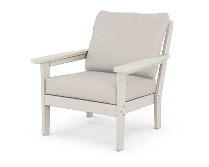 Country Living Cottage Deep Seating Chair in Sand / Cast Ash