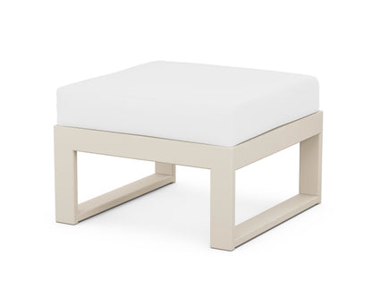Unbranded Modular Ottoman - Modern in Sand / Natural