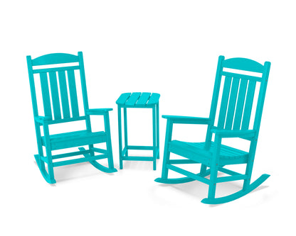 POLYWOOD® Presidential Rocker 3-Piece Set in Aruba