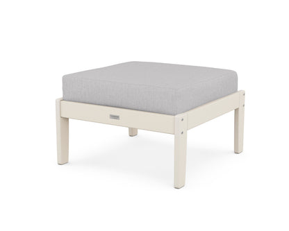 Country Living Cottage Deep Seating Ottoman in Sand / Granite