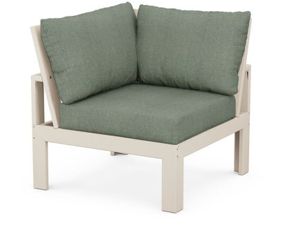 Unbranded Modular Corner Chair in Sand / Cast Sage