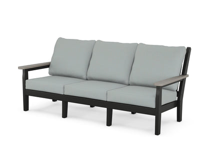 Chippendale Deep Seating Sofa - Black