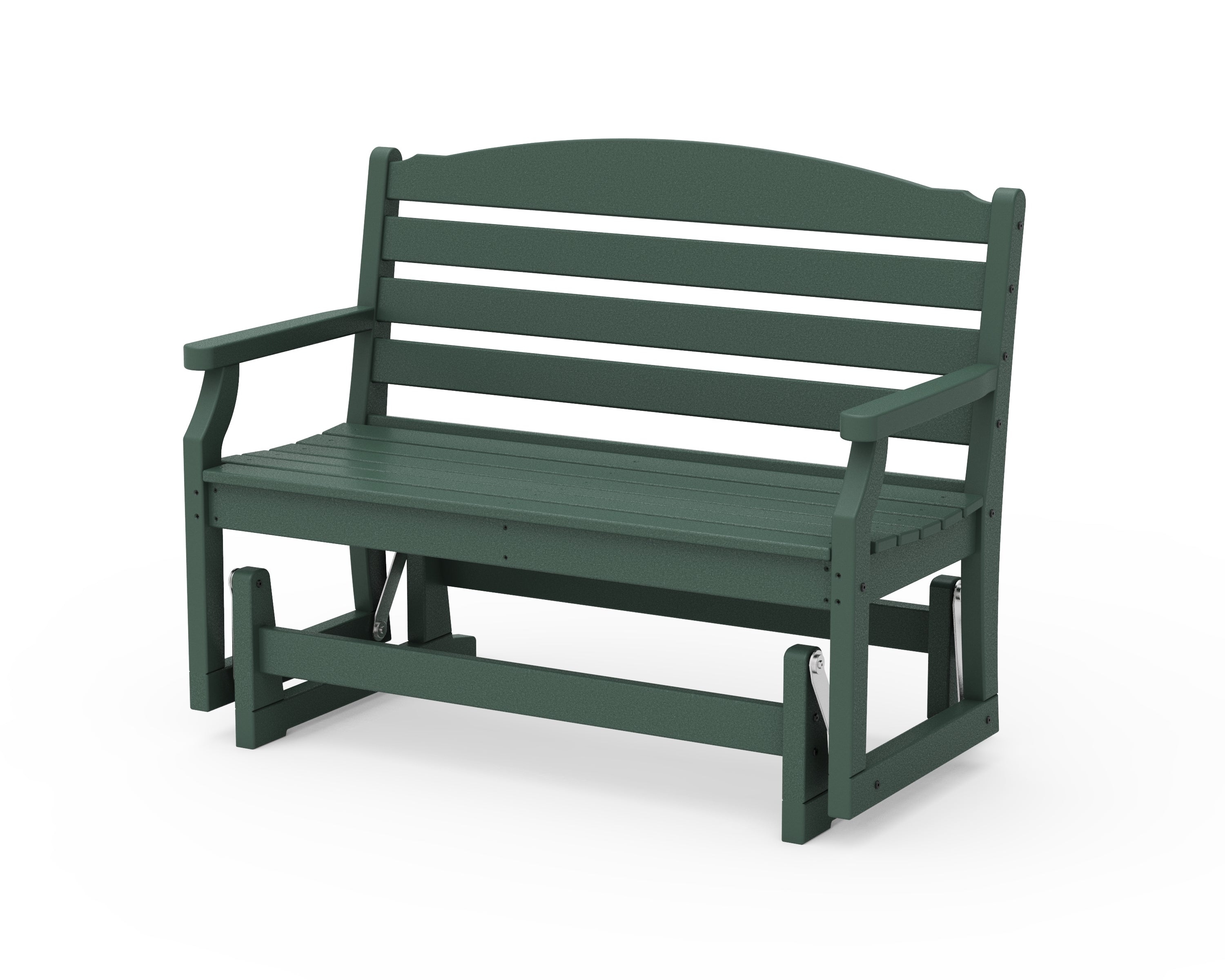POLYWOOD® Savannah 48" Glider in Green